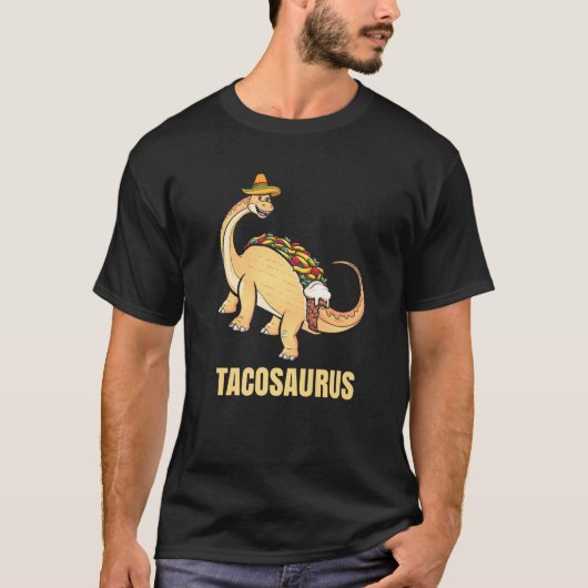 タコサウルスシンコデマヨタコ火曜日恐竜 Tシャツ (正面)