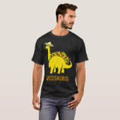 タコサウルスチンコデマヨシャツタコ恐竜 Tシャツ (正面フル)