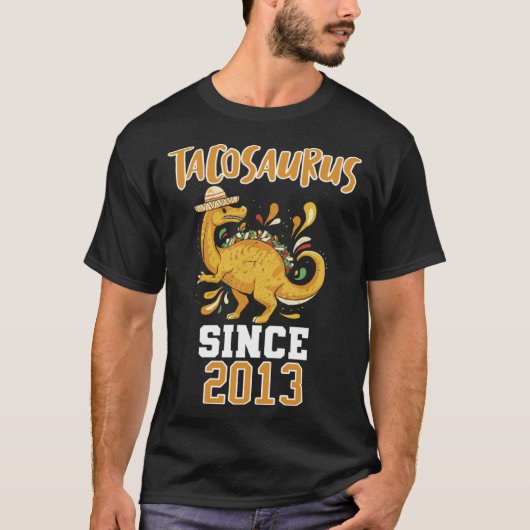タコサウルス2013年以来 Tシャツ (正面)