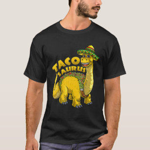 タコサウルスCinco De Mayo S Tacoおもしろい恐竜Gif Tシャツ