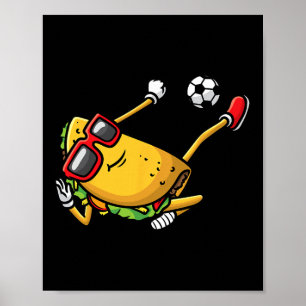 タコサッカーシンコデマヨキッズメンズ ポスター