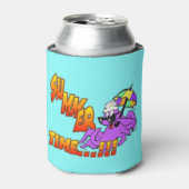 タコサマータイムクーラーボックス 缶クーラー (缶正面)