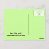 タコサラダボウルカード ポストカード (裏面)