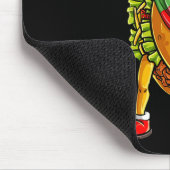 タコサンタクリスマスキッズボーイズメンダブクリスマスギフト マウスパッド (コーナー)