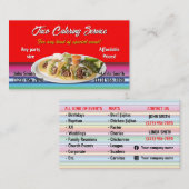 タコサービス名刺 名刺 (正面/裏面)