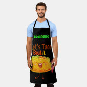 タコシェフエプロン エプロン (着用した状態)