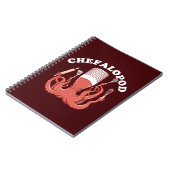 タコシェフ | オクトパスシェフ 面白いしゃれ ノートブック (左側)