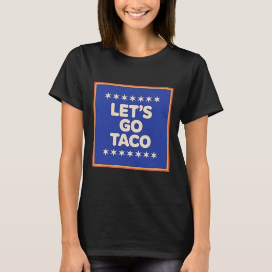 タコシャツ行こうタコ18行こう Tシャツ (正面)