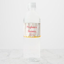 タコショワーのためのラスティックフィエスタ水筒ラベル ペットボトルラベル