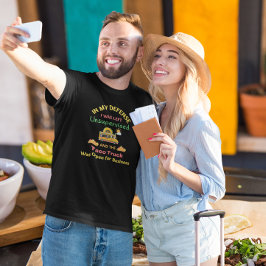 タコスおもしろい中毒のタコス愛好家のためのタコトラック Tシャツ