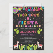 タコスがフィエスタの招待を 招待状 (正面)
