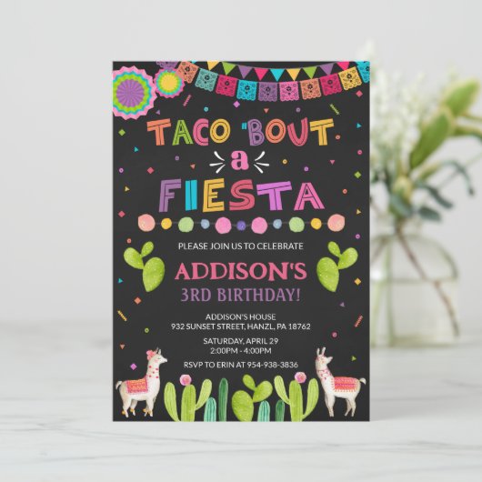タコスがフィエスタの招待を 招待状 (スタンド正面)