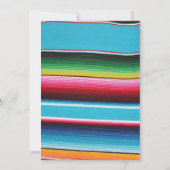 タコスがベビー招待状 招待状 (裏面)