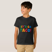 タコスだチキンだ トランプ関税 Tシャツ (正面フル)