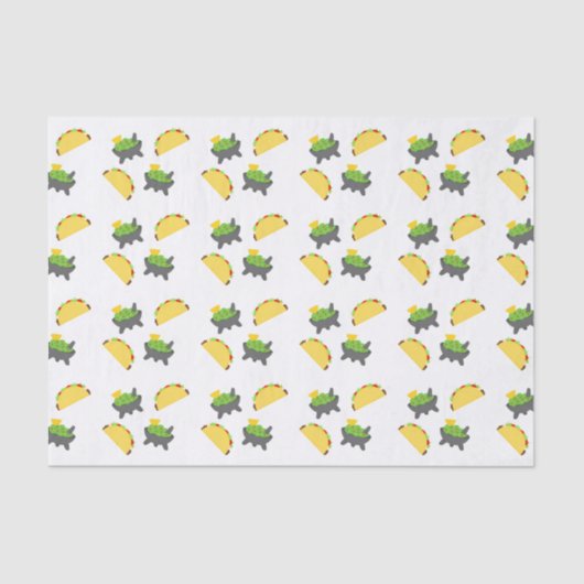 タコスとグアカモール 薄葉紙 (正面)