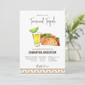 タコスとテキラフィエスタブライダルシャワー 招待状 (スタンド正面)