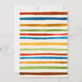 タコスとテキーラのメキシコ風 大人誕生日 招待状 (裏面)