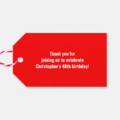 タコスとテキーラの誕生日パーティー ギフトタグ (裏面横)