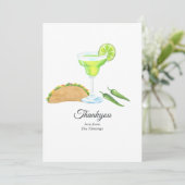 タコスとテキーラ サンキューカード (スタンド正面)