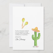 タコスとテキーラ サンキューカード (裏面)