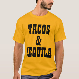 タコスとテキーラ Tシャツ