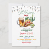 タコスとビール 完璧なペア 結婚内祝パーティー 招待状 (正面)