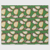 タコスとブリトス模様 ラッピングペーパー (フラット)