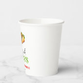 タコスとブルズビールグラス誕生日パーティー 紙コップ (左)