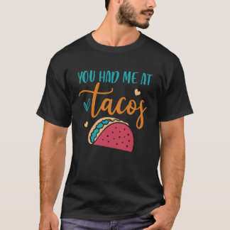 タコスに夢中 メキシコの居眠りパーティー Tシャツ