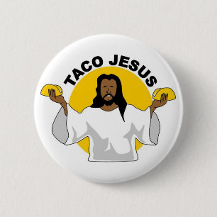 タコスのイエス・キリストPin 缶バッジ