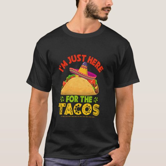 タコスのシャツCinco de Mayo Tシャツ (正面)