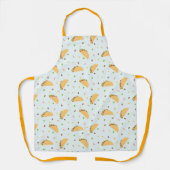 タコスのパターンに飢えている エプロン (正面)