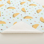 タコスのパターンに飢えている シェルパブランケット (3/4)