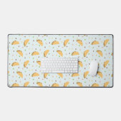 タコスのパターンに飢えている デスクマット (キーボード&マウス)