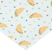 タコスのパターンに飢えている ミディアムテーブルランナー (コーナー)