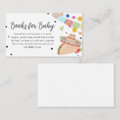 タコスのベビーサボテンの赤ちゃんシャワーブックのベビー エンクロージャーカード (正面/裏面)