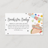 タコスのベビーサボテンの赤ちゃんシャワーブックのベビー エンクロージャーカード (正面)