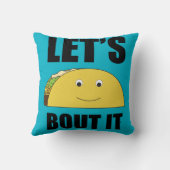 タコスの一続きはそれ クッション (裏面)