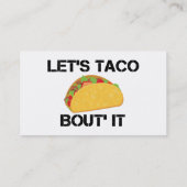 タコスの一続きはそれ 名刺 (裏面)