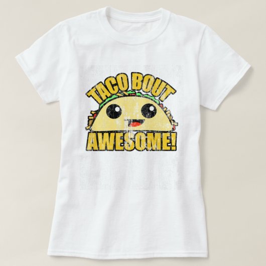タコスの一続き素晴らしいDS Tシャツ (デザイン正面)