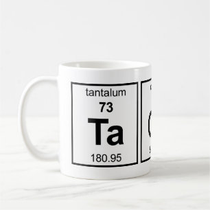 タコスの周期表 コーヒーマグカップ