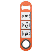 タコスの周期表 スピード栓抜き (裏面)