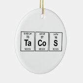 タコスの周期表 セラミックオーナメント (右)
