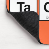 タコスの周期表 マウスパッド (コーナー)