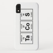 タコスの周期表 Case-Mate iPhoneケース (裏面)