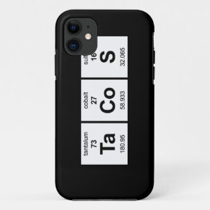 タコスの周期表 iPhone 11 ケース