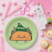 タコスの小妖精や小人 ペーパープレート (パーティー)