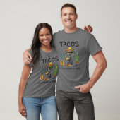 タコスの恋人フィズにとって殺人は間違っているからだ Tシャツ (ユニセックス)