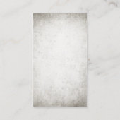 タコスの指名手配ポスター 名刺 (裏面)