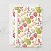 タコスの時間レシピカード 招待状 (裏面)